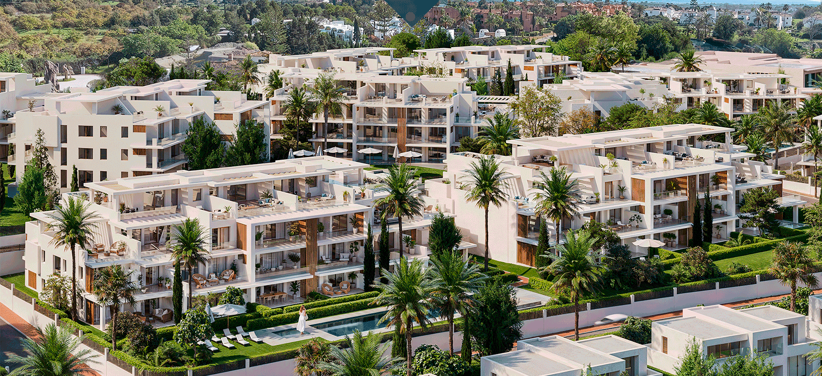 Royal Park Residence Estepona luxury apartments Mediterranean lifestyle modern architecture