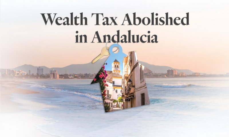 Great news! Wealth tax abolished in Andalucia, Spain